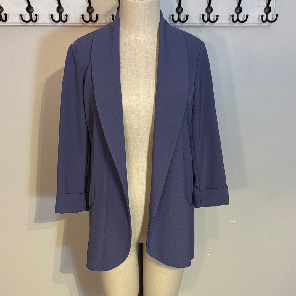 lavender  Open Front Blazer size xs